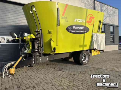 Futtermischwagen Vertikal Storti Dunker T2S240