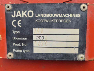 Erdbau-kipper Jako Tiger 240SK Gronddumper Zandkipper Dumper