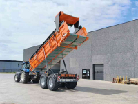 Überladewagen / Hochentlader Dezeure Trans D25M hooglosser/ overlaadwagen/ hoogkipper