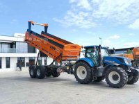 Überladewagen / Hochentlader Dezeure Trans D25M hooglosser/ overlaadwagen/ hoogkipper