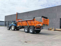 Überladewagen / Hochentlader Dezeure Trans D25M hooglosser/ overlaadwagen/ hoogkipper