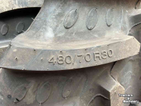 Räder, Reifen, Felgen & Distanzringe BKT 480/70R30 & 380/70R20 nieuwe banden