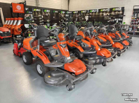 Aufsitzrasenmäher Husqvarna Nieuwe & gebruikte zitmaaiers Husqvarna John Deere EGO Kress