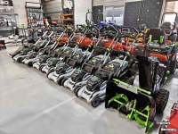 Aufsitzrasenmäher Husqvarna Nieuwe & gebruikte zitmaaiers Husqvarna John Deere EGO Kress