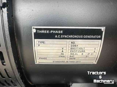 Stromaggregate  kawakenki  70 kva