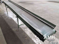 Förderband  4140X400 MM TRANSPORTBAND VLAKKE BAND FLAT BELT CONVEYOR BELT FLACHBAND FÖRDERBAND