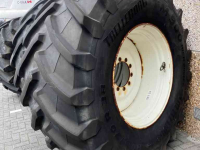 Räder, Reifen, Felgen & Distanzringe Trelleborg Set TM900  800/70R38 op velg asgat 280/335/10gaats  48mm