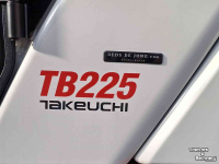 Minibagger Takeuchi TB225, minigraver, minikraan, BJ2026, Nieuw!
