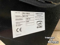 Gesteinlöffels Giant Puinbak Puinriek 1.60 standaard aanpsan