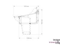 Traktor Abkippbehälter Qmac TREKKER TRANSPORTBOX 120 CAT 1/2
