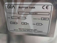 Milchtank GEA 300 liter