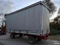 Transportwagen mit Plane / Erntewagen  Oogstwagen - Zeilenwagen 600x250 4 wiel gestuurd
