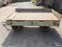 Anhänger Miedema Landbouw wagen 2x