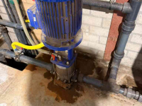 Beregnungpumpe Rovadi Duivelaar 5,5 KW pompinstallatie frequentie geregeld