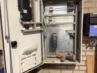 Beregnungpumpe Rovadi Duivelaar 5,5 KW pompinstallatie frequentie geregeld