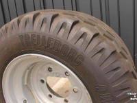 Räder, Reifen, Felgen & Distanzringe Trelleborg 380/55-17 (is 15.0/55-17) 10 ply band met wiel velg 6-gaats ET0