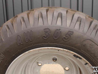 Räder, Reifen, Felgen & Distanzringe Trelleborg 380/55-17 (is 15.0/55-17) 10 ply band met wiel velg 6-gaats ET0