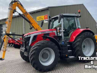 Schlepper / Traktor Massey Ferguson 7S.190 Dyna VT EFF Tractor + Herder Grenadier 513LSH