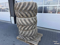 Räder, Reifen, Felgen & Distanzringe  Kraanbanden 3x Alliance 650/45-22.5 banden