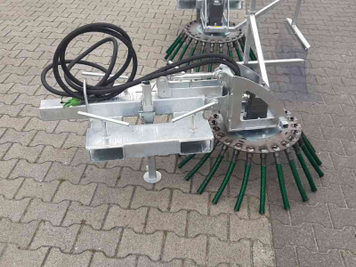 Unkrautbürste  VL Weed Brush onkruidborstel heftruck of shovel