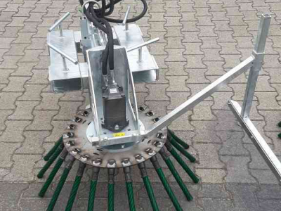 Unkrautbürste  VL Weed Brush onkruidborstel heftruck of shovel