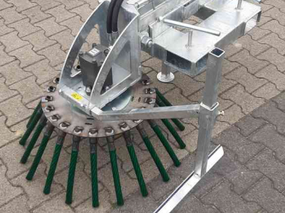 Unkrautbürste  VL Weed Brush onkruidborstel heftruck of shovel