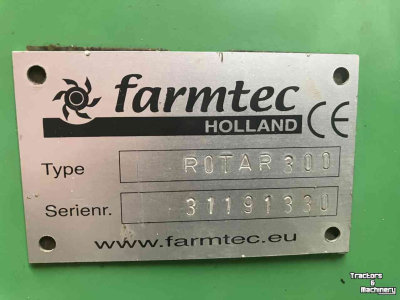 Spatenmaschine Farmtec rotar 300 met springrotor