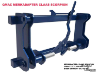 Adapter Qmac MERKADAPTER BLANCO - CLAAS SCORPION