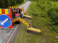 Mähausleger mit Schlegelmäher Elho TPM 520 Front-klepelarm Arm-klepelmaaier