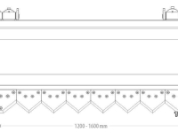 Silageschneidezange Qmac Kuilhapper 120 Bak met geschroefde tand