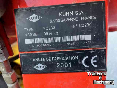 Mähwerk Kuhn Set maaiers FC 280 F met FC 283