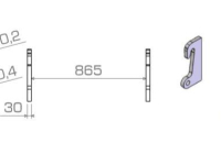 Sonstige Baumaschinen, Erdbewegungsmaschinen und Zubehör Qmac HAKENSET: KRAMER 312,320,380,580,750,850