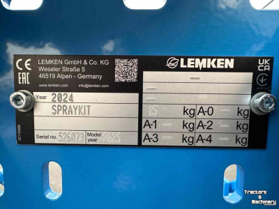 Reihen-Spritze Lemken Rijenspuit