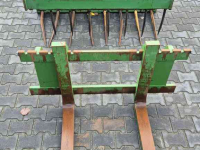 Frontlader-Schaufel John Deere Set van voorlader bak, mestgrijper en palletlepelbord, euro