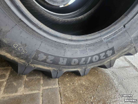 Räder, Reifen, Felgen & Distanzringe Michelin 420/70R24 Omnibib. Demo-set!