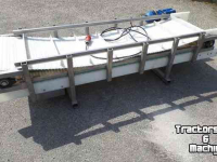 Förderband  Ontwateringsband RVS frame 220x55cm