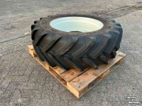Räder, Reifen, Felgen & Distanzringe Michelin Multibib 440/65R28 incl. verstelbare velg 9 gaats