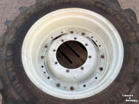 Räder, Reifen, Felgen & Distanzringe Michelin Multibib 440/65R28 incl. verstelbare velg 9 gaats