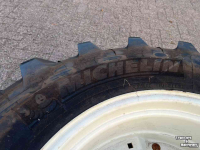 Räder, Reifen, Felgen & Distanzringe Michelin Multibib 440/65R28 incl. verstelbare velg 9 gaats