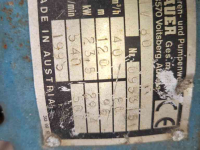 Beregnungpumpe Bauer Aftakaspomp Famos 4/80
