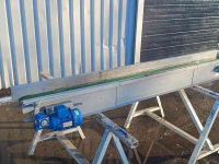 Förderband  Transportband 2420x250 mm / doorvoerband / vlakke band / flat conveyor belt / flachband / förderband