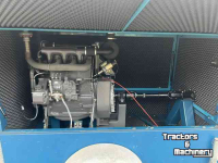 Stationäre Motor/Pump set  onderstel geluid gedempt , MWM 3 cilinder