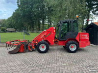 Teleskopradlader Schäffer 570T Telelader shovel + pelikaanbak & vorken