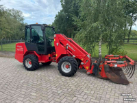 Teleskopradlader Schäffer 570T Telelader shovel + pelikaanbak & vorken