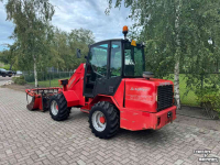 Teleskopradlader Schäffer 570T Telelader shovel + pelikaanbak & vorken