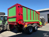 Lade- und Dosierwagen Strautmann Giga Vitesse CFS 3601 opraapwagen