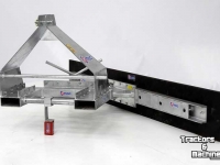 Gummi-Schieber Qmac Gummischieber für Hof 270cm anbau Tractor Palettengabeln