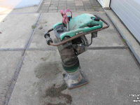 Vibrationplatten Wacker BS600 trilstamper