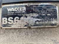 Vibrationplatten Wacker BS600 trilstamper