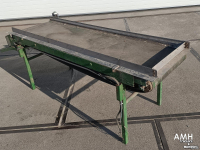 Förderband  Vlakke leesband 2100x600 LEESBAND TRANSPORTBAND VLAKKE BAND FLAT BELT INSPECTION CONVEYOR BELT FLACHBAND VERLESEBAND FÖRDERBAND